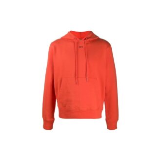 Pulover cu glugă FW20 Stencil pentru bărbați, portocaliu Pulover cu glugă FW20 Stencil pentru bărbați, portocaliu