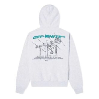 Pulover cu glugă FW20 Trellis Worker pentru bărbați, gri Pulover cu glugă FW20 Trellis Worker pentru bărbați, gri
