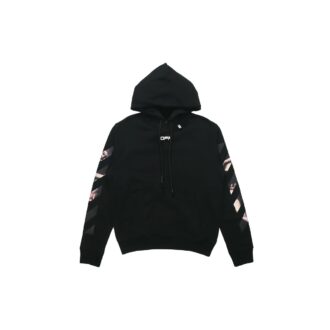 Pulover cu glugă pentru bărbați SS20 Caravaggio Back Arrows Sketch cu logo Pulover cu glugă pentru bărbați SS20 Caravaggio Back Arrows Sketch cu logo