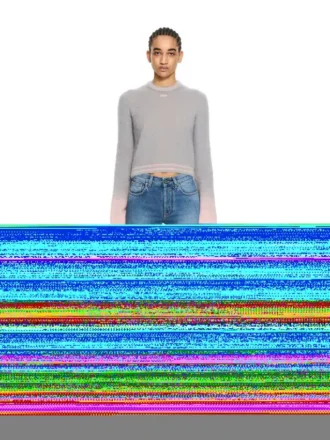 Pulover cu guler rotund Arrow Mohair Degrade