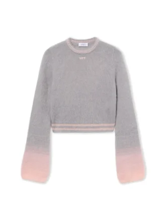 Pulover cu guler rotund Arrow Mohair Degrade