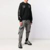 Pulover cu guler rotund pentru bărbați SS19 Back cu logo Mona Lisa