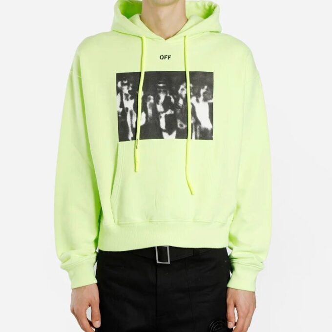 Pulover cu logo fluorescent pentru bărbați SS20