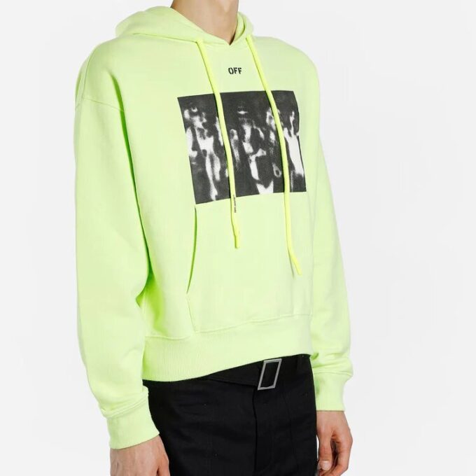 Pulover cu logo fluorescent pentru bărbați SS20
