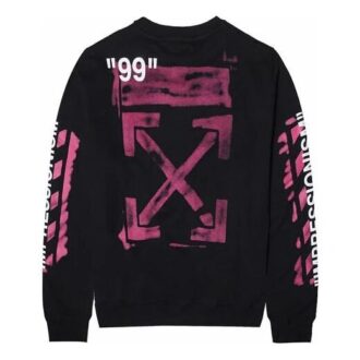Pulover cu logo pentru bărbați SS19 Diagonal Stencil
