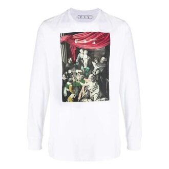 Pulover cu mâneci lungi și imprimeu Caravaggio FW20