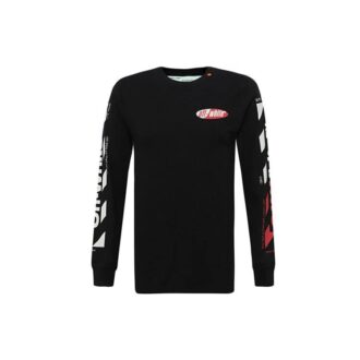 Pulover cu mâneci lungi Loose Arrow Roșu/Negru