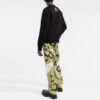 Pulover din lână tricotat Off-White pentru bărbați FW21 cu model 3D cu săgeți, croială largă, negru