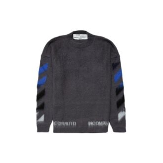 Pulover din mohair FW19 Arrows pentru bărbați, gri Pulover din mohair FW19 Arrows pentru bărbați, gri