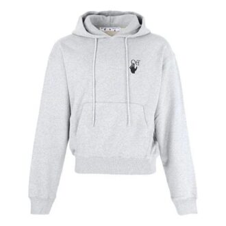 Pulover Off-White pentru bărbați FW21 cu imprimeu Arrows, gri Pulover Off-White pentru bărbați FW21 cu imprimeu Arrows, gri