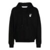 Pulover Off-White pentru bărbați FW21 cu model logo, lejer, negru
