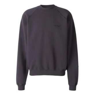 Pulover Off-White pentru bărbați SS22 cu imprimeu săgeată înapoi, gri toamnă Pulover Off-White pentru bărbați SS22 cu imprimeu săgeată înapoi, gri toamnă