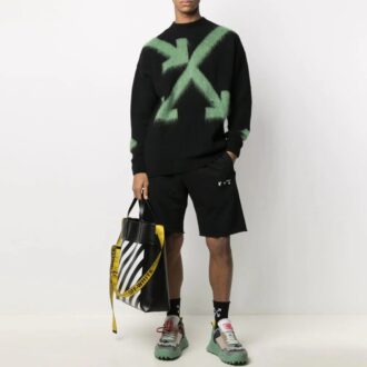 Pulover pentru bărbați SS21 Arrows Negru