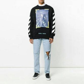 Pulover SS21 cu imprimeu zebră galben, negru
