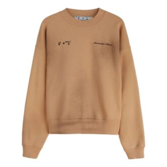Pulover tricotat Off-White x Mercedes-Benz „Autumn Beige”
