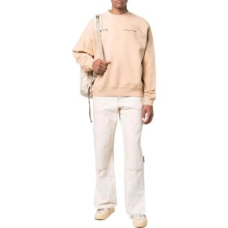 Pulover tricotat Off-White x Mercedes-Benz „Autumn Beige”