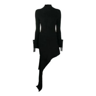Rochie asimetrică Off-White „Negru”