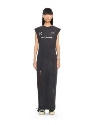 Rochie largă din jersey Racer