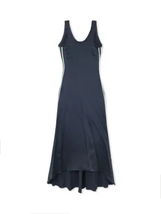Rochie midi din satin fără spate