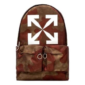 Rucsac din nailon cu imprimeu 20 de săgeți, camuflaj
