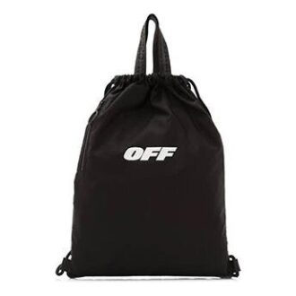 Rucsac minimalist cu șnur Negru
