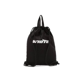 Rucsac minimalist cu șnur Negru