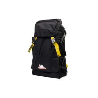 Rucsac negru cu logo de modă