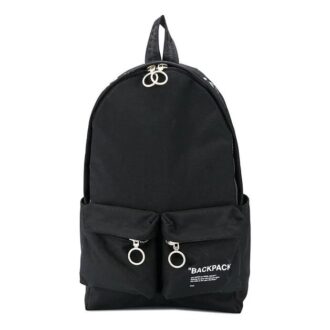 Rucsac Tote Quote „Negru/Alb”