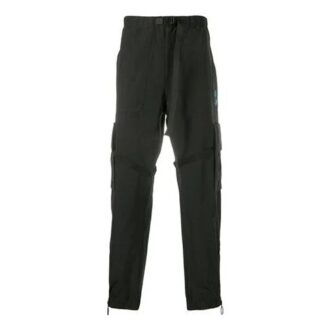 Salopetă FW20 cu buzunare multiple, pentru bărbați, negru