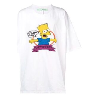 SS19 Bart Simpson Pantaloni Scurți cu mânecă scurtă