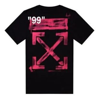 SS19 Graffiti Pink Arrows cu mânecă scurtă