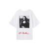 SS19 Imprimeu cu logo Mona Lisa Oversize