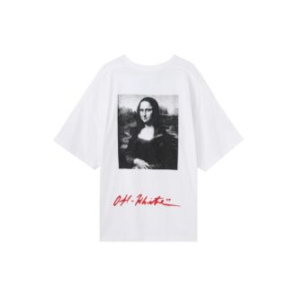SS19 Imprimeu cu logo Mona Lisa Oversize