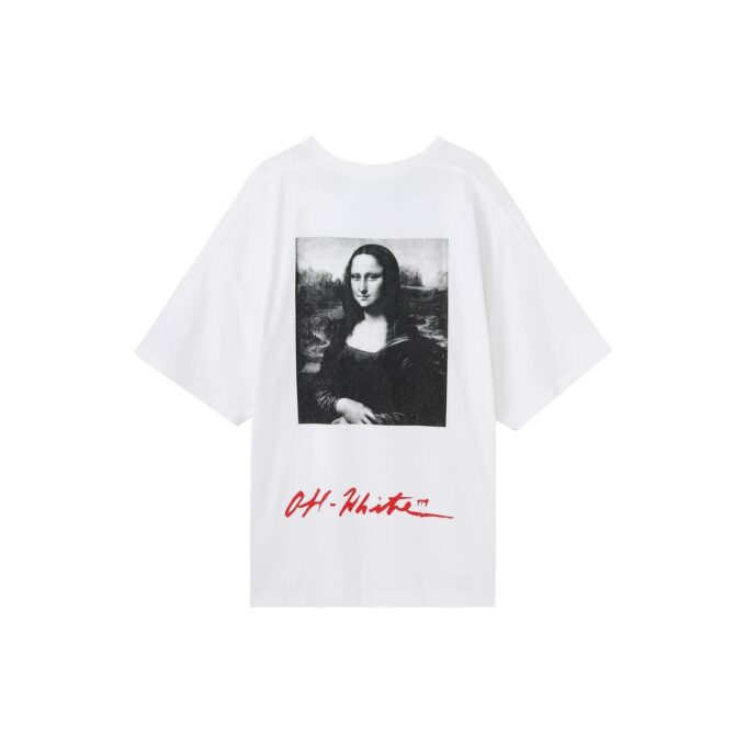 SS19 Imprimeu cu logo Mona Lisa Oversize