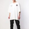 SS19 Imprimeu cu logo Mona Lisa Oversize