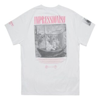 SS19 Tricou cu mânecă scurtă Oversize cu imprimeu logo pe spate 99