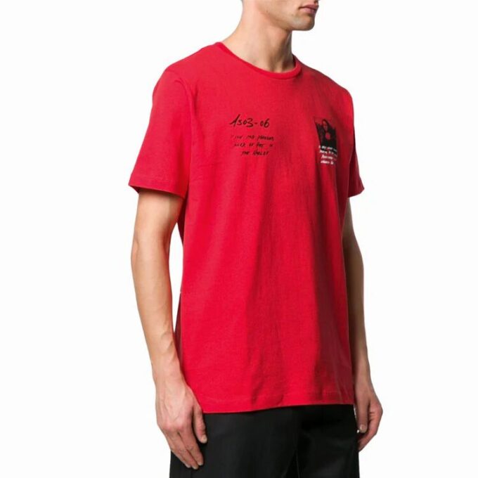 SS19 Tricou pentru bărbați cu logo Mona Lisa, croială normală