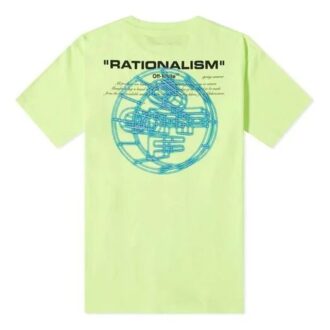 SS20 3D Rationalism Print Mânecă scurtă Fluorescent