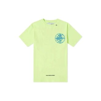 SS20 3D Rationalism Print Mânecă scurtă Fluorescent