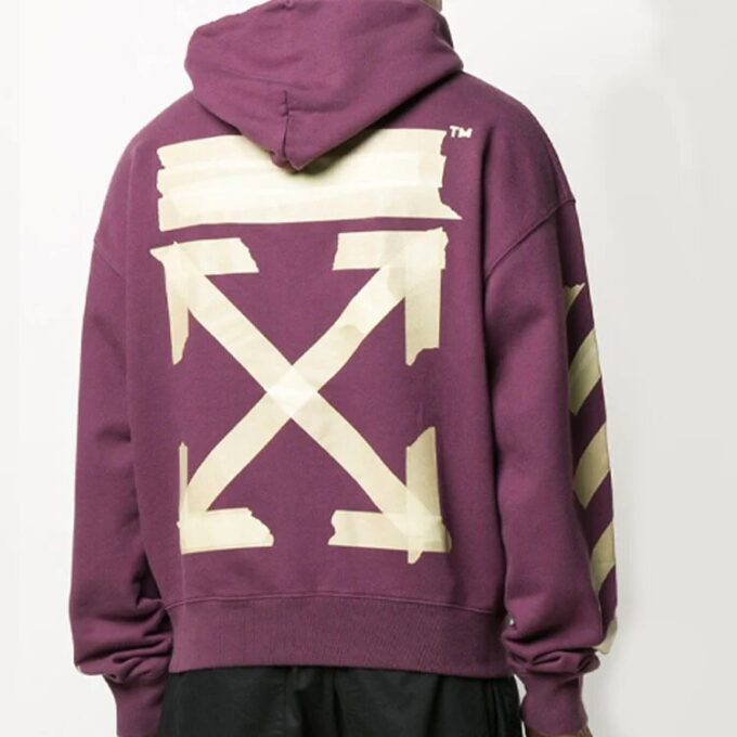 SS20 Arrows Printing Men Violet