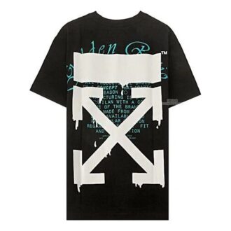 SS20 Dripping Arrows Loose cu mâneci scurte de pantaloni scurți