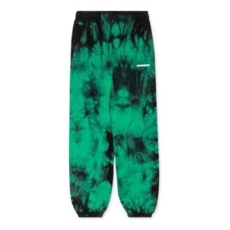 SS20 Pantaloni cu imprimeu tie-dye pentru bărbați, verde