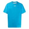 SS20 Tricou cu imprimeu bandă aeroport pentru bărbați, albastru