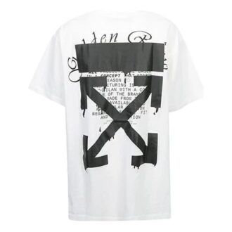 SS20 Tricou cu mânecă scurtă, logo Dripping Arrows, croi larg