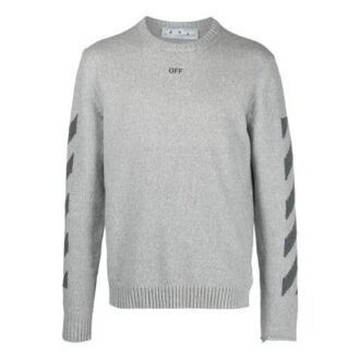 SS21 Arrows Stripe Knit Version Gri