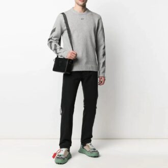 SS21 Arrows Stripe Knit Version Gri