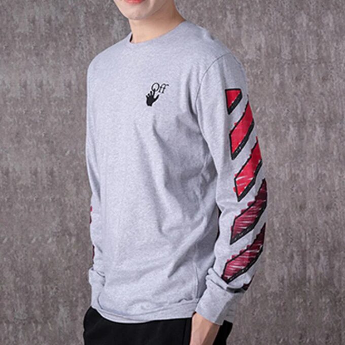 SS21 Arrows Versiune cu mâneci lungi Gri