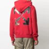 SS21 Caravaggio Arrow Printing Loose Fit Roșu