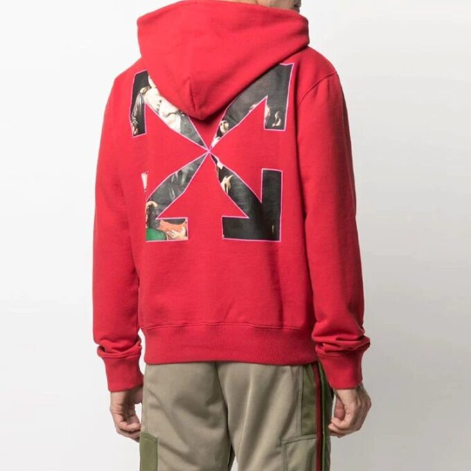 SS21 Caravaggio Arrow Printing Loose Fit Roșu