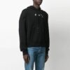 SS21 Imprimeu cu model, croială largă, negru